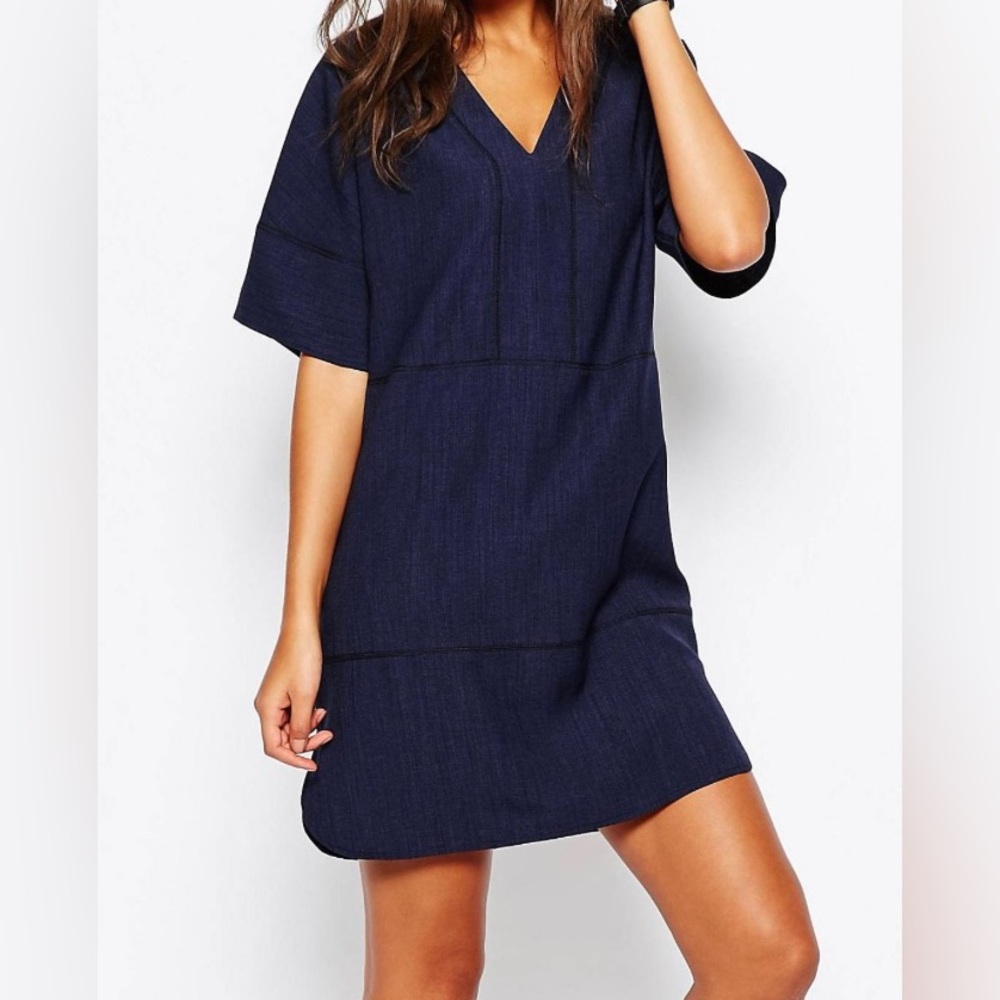 ASOS Navy Mini Dress